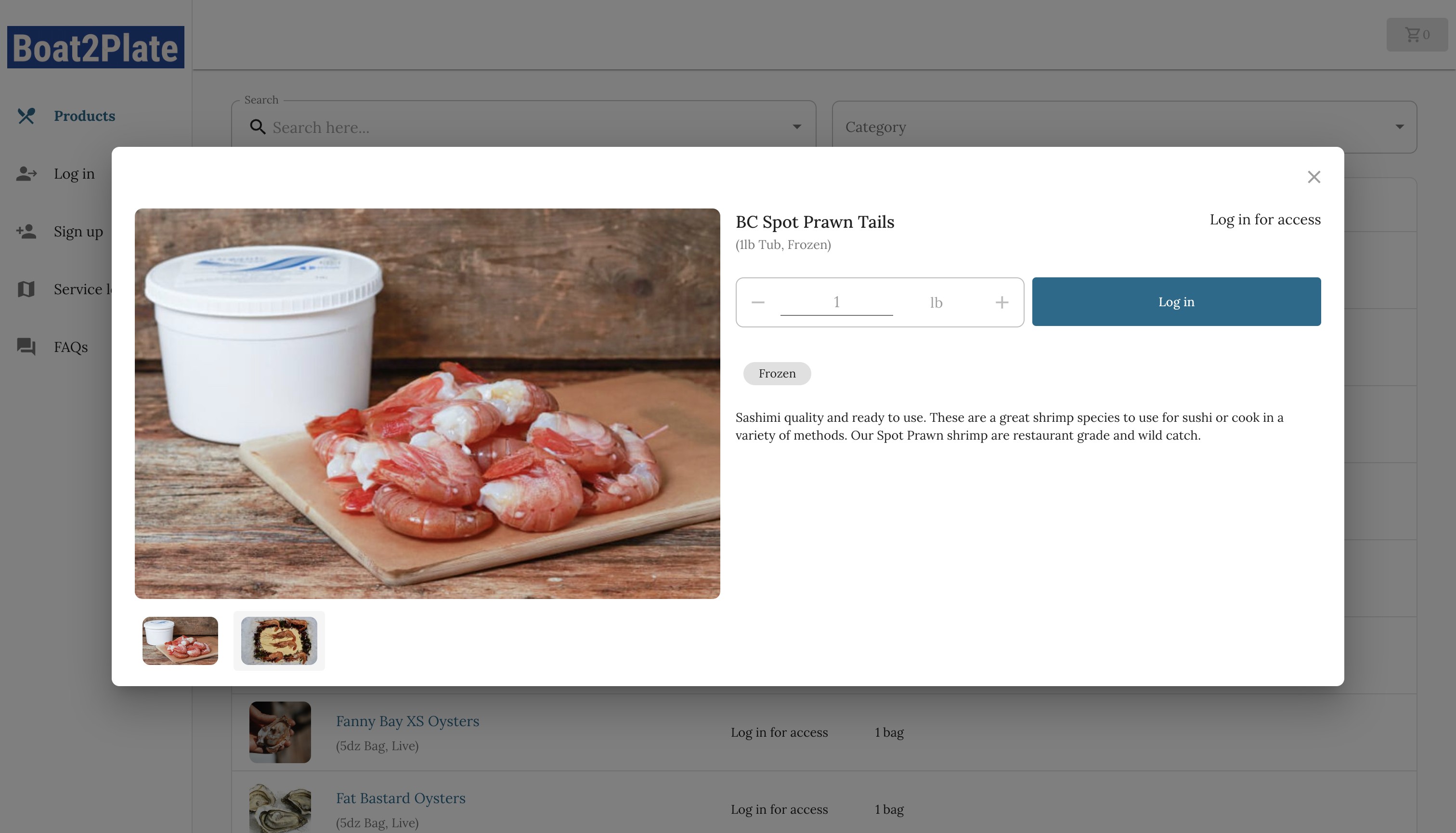 Food Product Demonstration