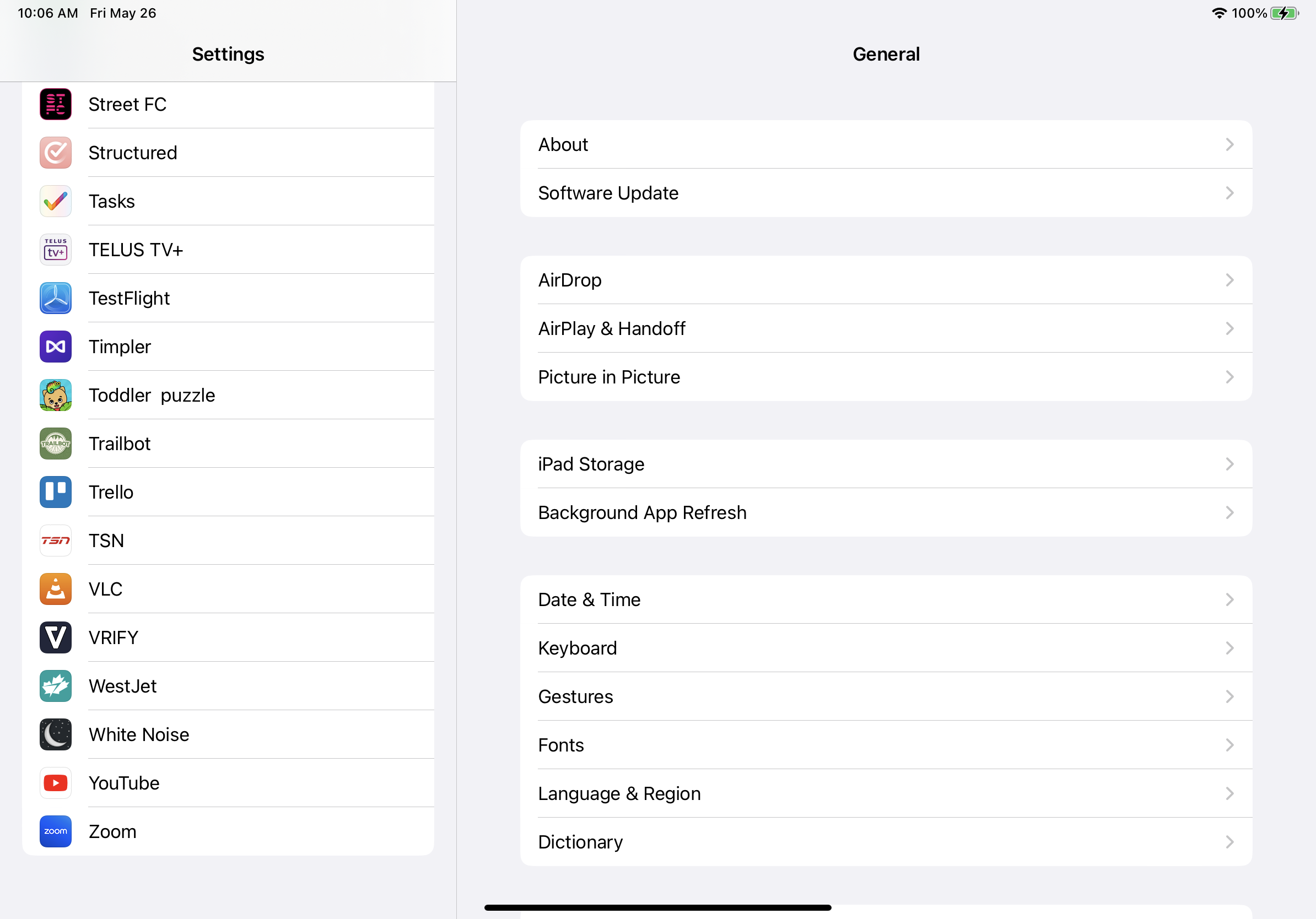How to enable local network on an iPad